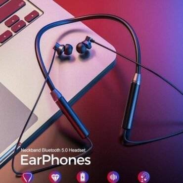 Lenovo He05 Wireless Bluetooth 5.0 Neckband Earbuds